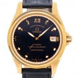 Omega Deville 38MM 59318100 18KT Everose Gold Watch